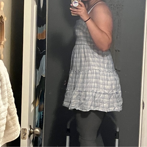 Hollister Light Blue Mini Dress - Picture 9 of 12